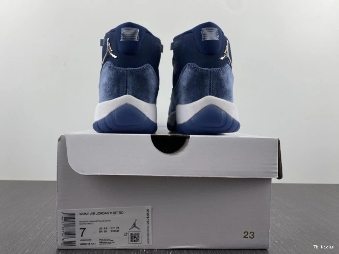 Reps TBK Air AR0715-441 Midnight 11 Jordan Navy Velvet WMNS 0727
